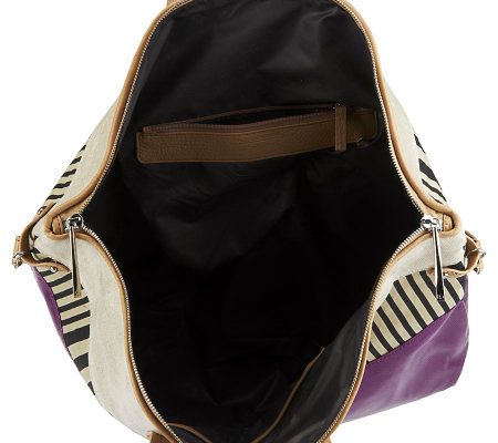 Kelsi Dagger Calloway Coated Canvas Dome Tote with Convt. Straps