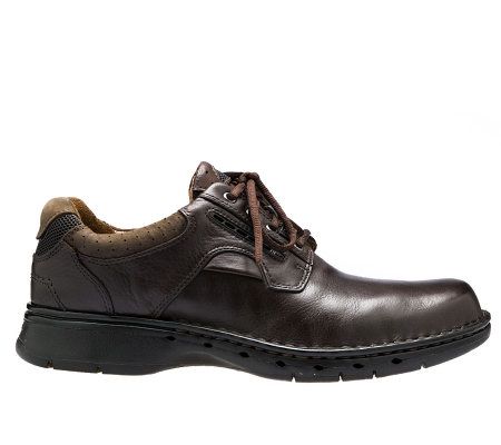 Clarks Unstructured Mens Un.ravel Leather Lace-up Shoe