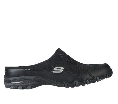 Skechers Sequin Open Back Bubble Outsole Mules