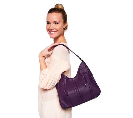 Tignanello Pebble Leather Hobo Bag
