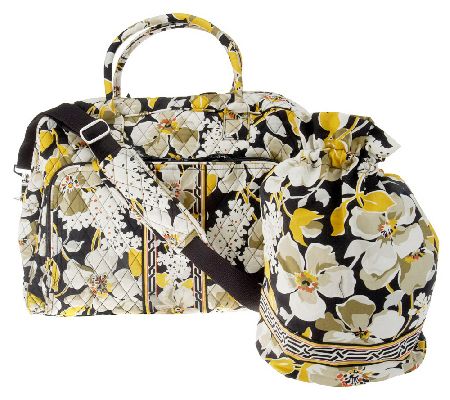 Vera Bradley Signature Print Weekender & Ditty Bag - A228616