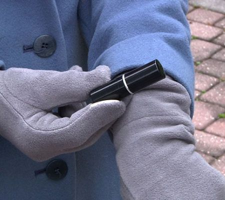 Slim Fit Microfleece Touch Screen Gloves by HotHeadz