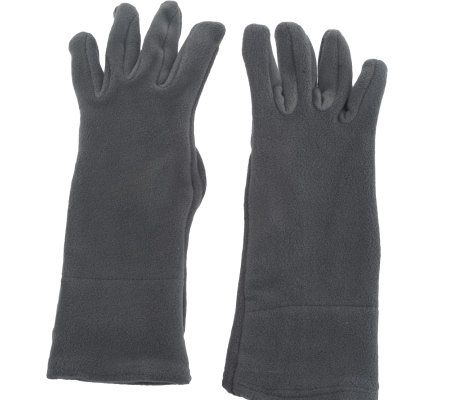 Slim Fit Microfleece Touch Screen Gloves by HotHeadz