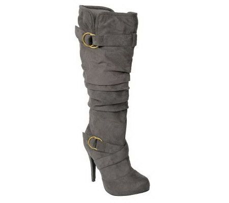 Glaze by Adi Faux Suede Slouchy Tall Boots - A243516
