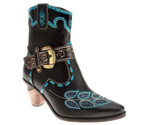 Spring Step Style Fresno Leather Boots - A325416