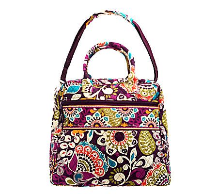 Vera Bradley Signature Print Travel Bag & Slim Cosmetic Case