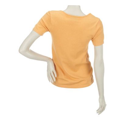 Linea by Louis DellOlio Whisper Knit Sweater with Ruffle Detail