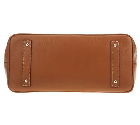 Dooney & Bourke Retro Embossed Leather Medium Russel Bag