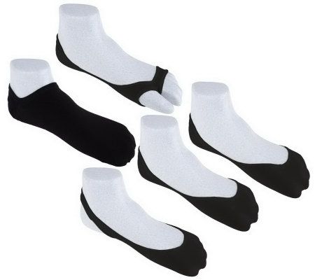 As Is Legacy Legwear 5 Pair Pack of Shoe Solutions Liners - A233017