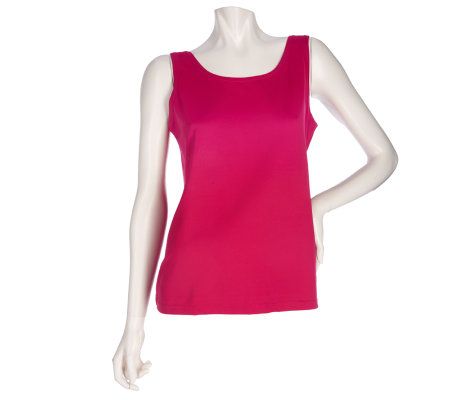 Susan Graver Swiss Dot Open Front Cardigan with Butterknit Tank