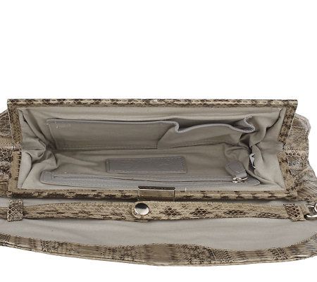 Pure Genuine Watersnake Clutch