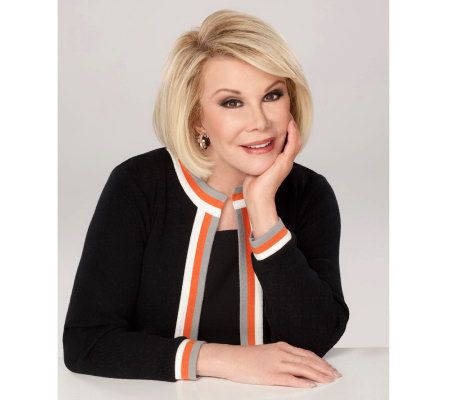 Joan Rivers Color Block Piped Cardigan