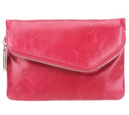 Hobo Leather Zara Convertible Wallet Clutch - A223718