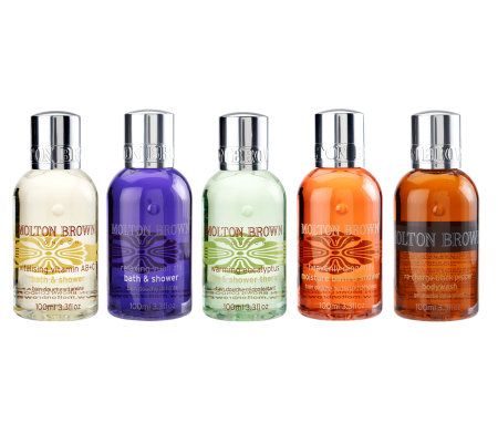 Molton Brown Bright & Bold Set of 5 Body Washes - A234818