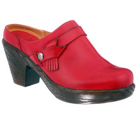 Kravings by KLOGS Quill Collection Angie Leather Clogs - A326018