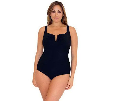 Fit 4 U Ds & Es U-Wire Tank 1-Piece Swimsuit - A328018
