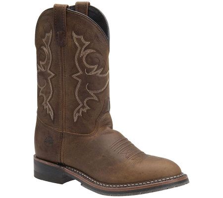 Double H Mens 11 Black Ice Roper Boots - A149619