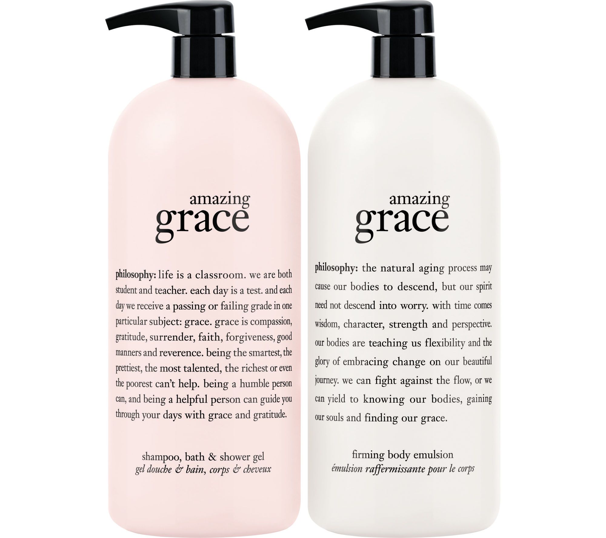 A16619 - philosophy super-size fragrance shower gel & body lotion duo