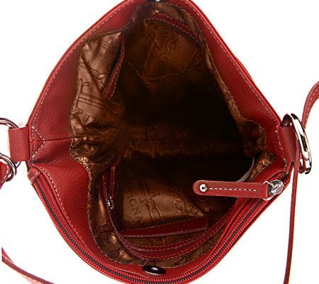 Tignanello Pebble Leather Convertible Shoulder Bag