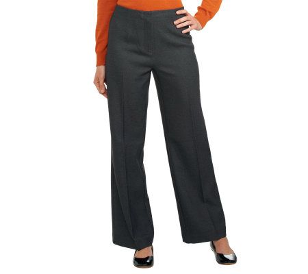 Joan Rivers Full Leg Knit Pants - A227119