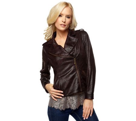 M by Marc Bouwer Asymmetrical Zip Front Jacket - A218820