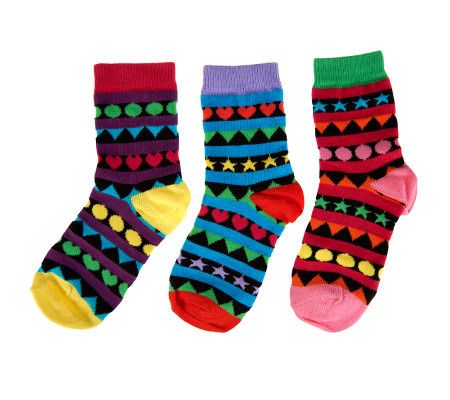 little missmatched 12 Sock Stars & Dots Crew Assortment