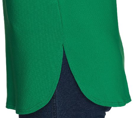 Attitudes by Renee Scoopneck Tuni Tank w/ Side Slits