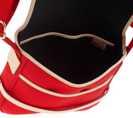 Dooney & Bourke Cabriolet Small Messenger Bag with Leather Trim