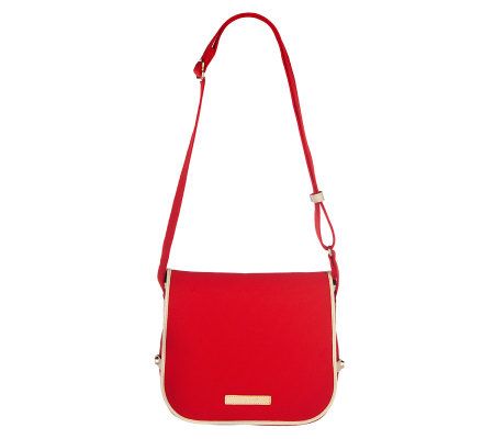 Dooney & Bourke Cabriolet Small Messenger Bag with Leather Trim