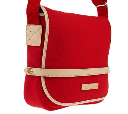 Dooney & Bourke Cabriolet Small Messenger Bag with Leather Trim