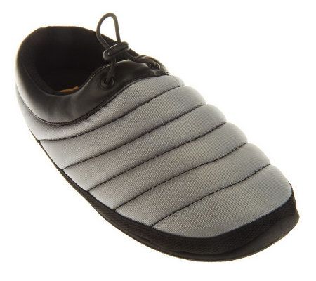 Deer Stags Slipperooz Indoor/Outdoor Quilted Nylon Slippers - A227421