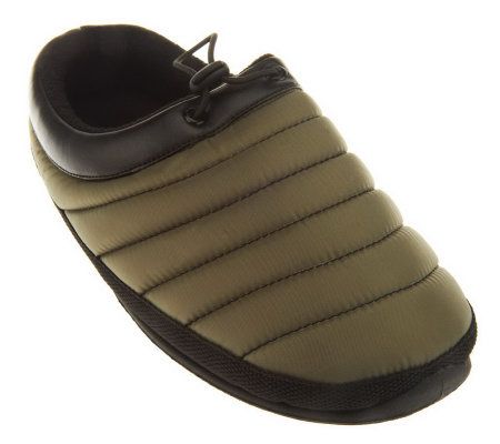 Deer Stags Slipperooz Indoor/Outdoor Quilted Nylon Slippers - A227421