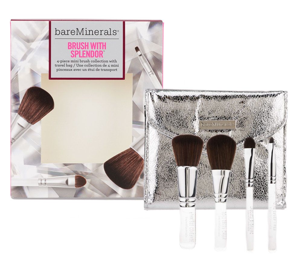 bareMinerals Brush with Splendor 4-pc Mini Brush Collection bareMinerals Brush with Splendor 4-pc Mini Brush Collection