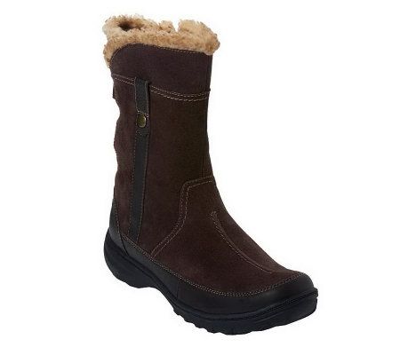 Clarks Bendables Andes Fortune Water Resistant Suede Boots - A227722
