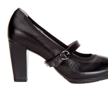 Aetrex Essence Tara Mary Jane Peep Toe Pumps