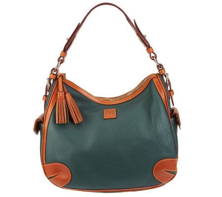 Dooney & Bourke Dillen Leather Side Pocket Hobo - A229322