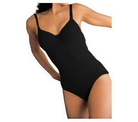 Lipo in a Box Firm Control Bodysuit with Underwire Bra - A316322
