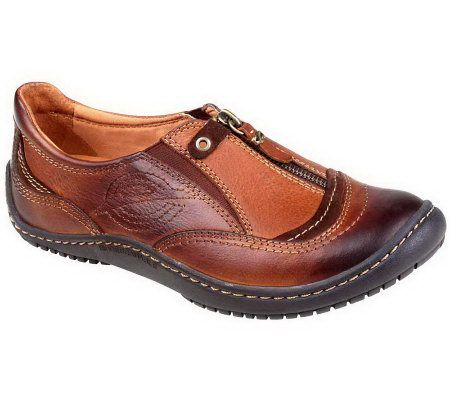 Kalso Earth Shoe Intone Zip Up Shoes - A325322