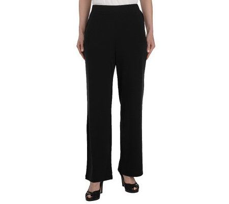 George Simonton Crystal Knit Pull-On Pants - A1023