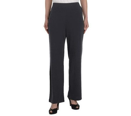 George Simonton Crystal Knit Pull-On Pants - A1023