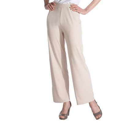 George Simonton Crystal Knit Pull-On Pants - A1023
