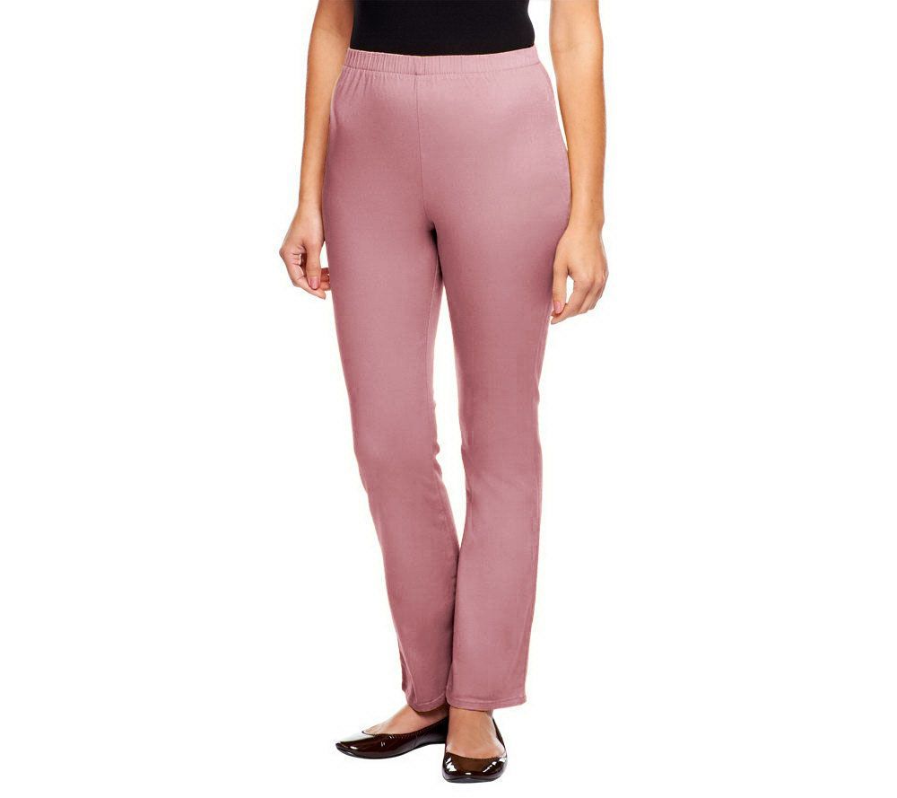 Denim & Co. Stretch Petite Boot Cut Leggings - A01724