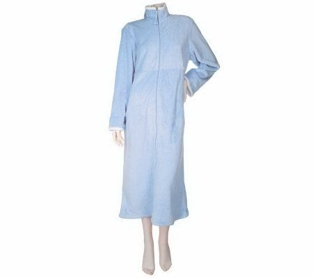 Stan Herman Micro Lush Regular Zip Front Lounger - A1024