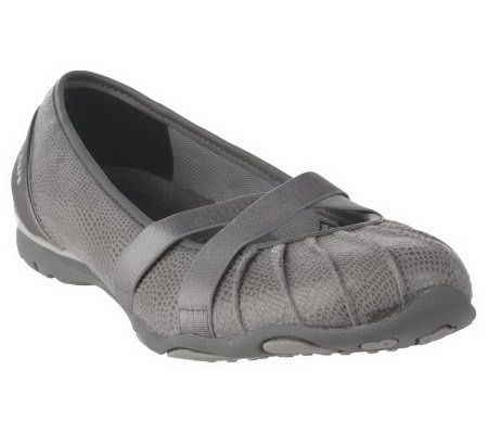 Skechers Snake Print Gored Strap Skimmers - A213824