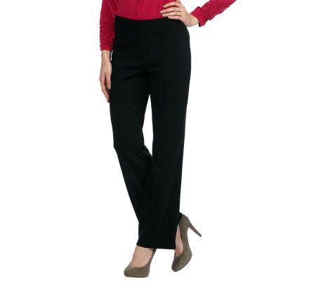 Liz Claiborne New York Ponte Knit Trouser Pants - A217124