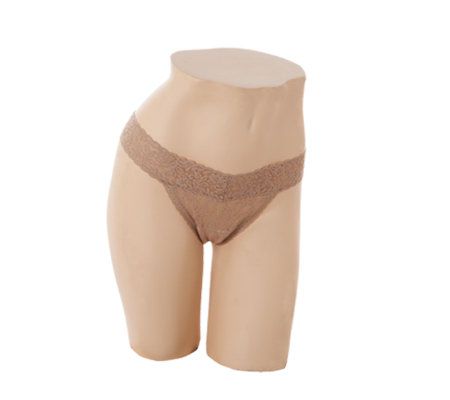 Barely Breezies Set of 5 Stretch Lace Thong Panties