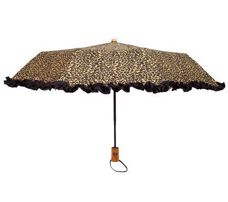 Leighton Womens Compact Auto Open/Close Fashion Umbrella - A327424