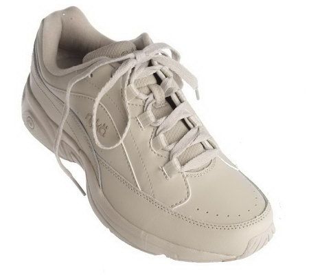 Ryka Leather Lace-up Walking Shoes w/Visible Technology - A95124