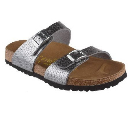 Papillio Sydney Double Strap Sequin Print Sandals - A215725