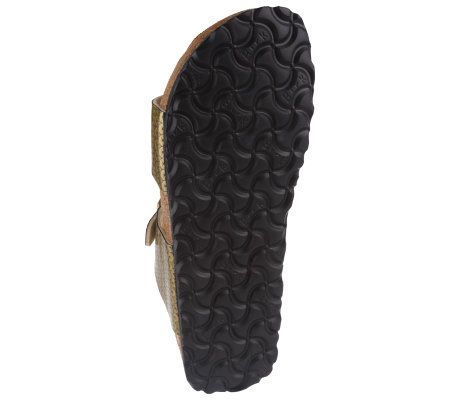 Papillio Sydney Double Strap Sequin Print Sandals